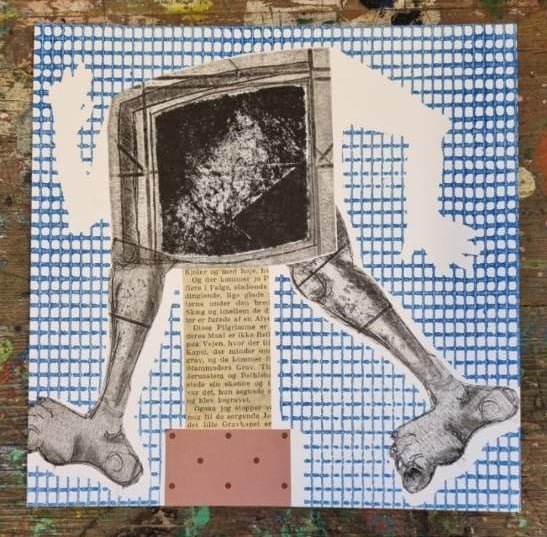 Grafik — collage og tryk