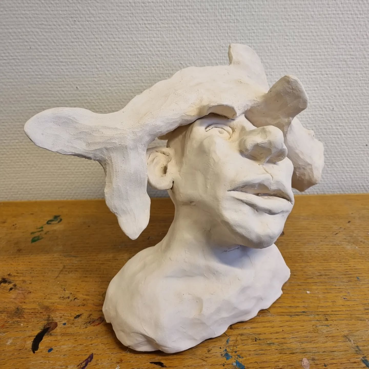 Skulptur — ler